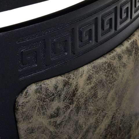 Gabbiano fotel barberski President Old Leather Zielony Gabbiano fotel barberski President Old Leather Zielony