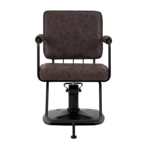 Gabbiano fotel fryzjerski Katania Loft Old Leather ciemny brąz Gabbiano fotel fryzjerski Katania Loft Old Leather ciemny brąz