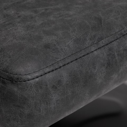 Gabbiano fotel fryzjerski Katania Loft Old Leather czarny Gabbiano fotel fryzjerski Katania Loft Old Leather czarny