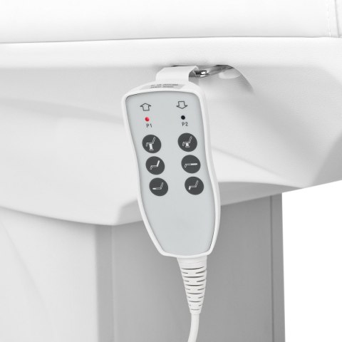 Fotel kosmetyczny elektr. Azzurro 891 biały Fotel kosmetyczny elektr. Azzurro 891 biały