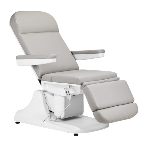 Fotel kosmetyczny elektr. Azzurro 891 szary Fotel kosmetyczny elektr. Azzurro 891 szary