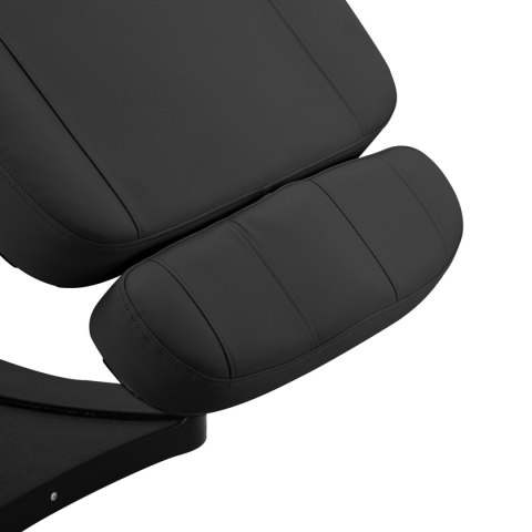 Elektryczny fotel kosmetyczny SILLON CLASSIC 3 silniki czarny Elektryczny fotel kosmetyczny SILLON CLASSIC 3 silniki czarny