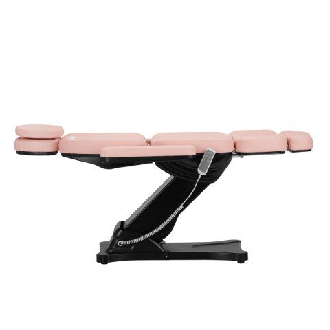 Elektryczny fotel kosmetyczny SILLON CLASSIC 3 silniki różowo czarny Elektryczny fotel kosmetyczny SILLON CLASSIC 3 silniki różowo czarny