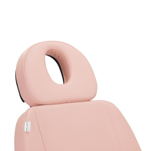 Elektryczny fotel kosmetyczny SILLON CLASSIC 3 silniki różowo czarny Elektryczny fotel kosmetyczny SILLON CLASSIC 3 silniki różowo czarny