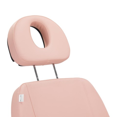Elektryczny fotel kosmetyczny SILLON CLASSIC 3 silniki różowo czarny Elektryczny fotel kosmetyczny SILLON CLASSIC 3 silniki różowo czarny