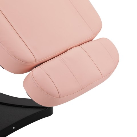 Elektryczny fotel kosmetyczny SILLON CLASSIC 3 silniki różowo czarny Elektryczny fotel kosmetyczny SILLON CLASSIC 3 silniki różowo czarny
