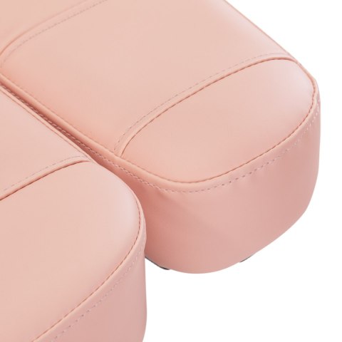 Elektryczny fotel kosmetyczny SILLON CLASSIC 3 silniki różowo czarny Elektryczny fotel kosmetyczny SILLON CLASSIC 3 silniki różowo czarny