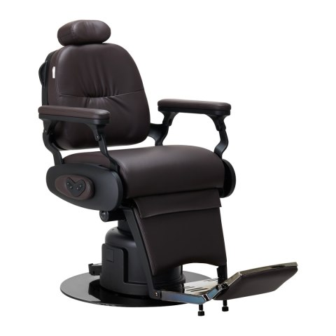 Fotel Barberski elektryczny Gabbiano Duke Brązowy Fotel Barberski elektryczny Gabbiano Duke Brązowy