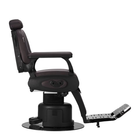 Fotel Barberski elektryczny Gabbiano Duke Brązowy Fotel Barberski elektryczny Gabbiano Duke Brązowy