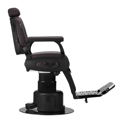 Fotel Barberski elektryczny Gabbiano Duke Brązowy Fotel Barberski elektryczny Gabbiano Duke Brązowy