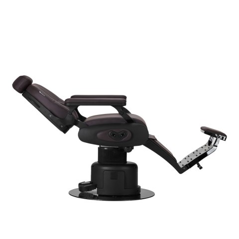 Fotel Barberski elektryczny Gabbiano Duke Brązowy Fotel Barberski elektryczny Gabbiano Duke Brązowy