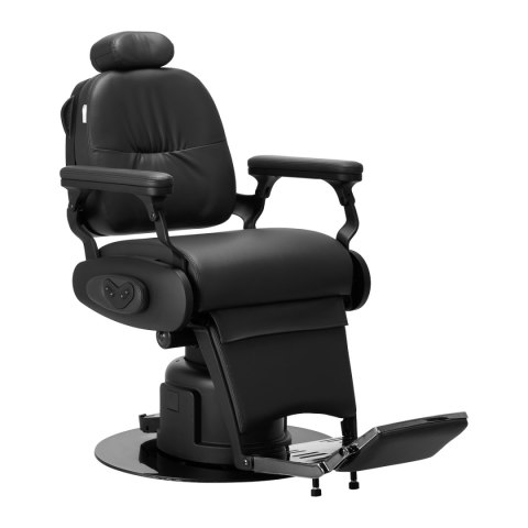 Fotel Barberski elektryczny Gabbiano Duke Czarny Fotel Barberski elektryczny Gabbiano Duke Czarny