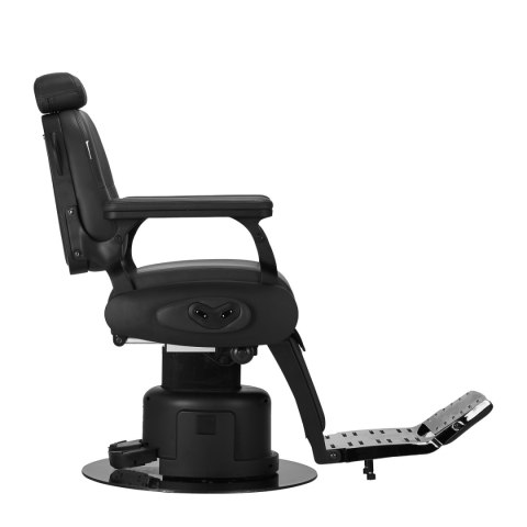 Fotel Barberski elektryczny Gabbiano Duke Czarny Fotel Barberski elektryczny Gabbiano Duke Czarny