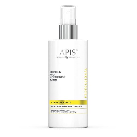 Apis CERAMIDE REPAIR Kojąco-nawilżający tonik z ceramidami i wąkrotką azjatycką 300 ml Apis CERAMIDE REPAIR Kojąco-nawilżający tonik z ceramidami i wąkrotką azjatycką 300 ml