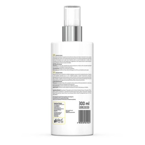 Apis CERAMIDE REPAIR Kojąco-nawilżający tonik z ceramidami i wąkrotką azjatycką 300 ml Apis CERAMIDE REPAIR Kojąco-nawilżający tonik z ceramidami i wąkrotką azjatycką 300 ml