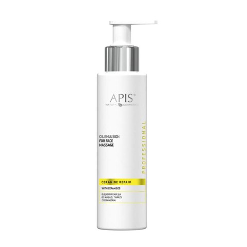 Apis CERAMIDE REPAIR Olejkowa emulsja do masażu twarzy z ceramidami 150 ml Apis CERAMIDE REPAIR Olejkowa emulsja do masażu twarzy z ceramidami 150 ml