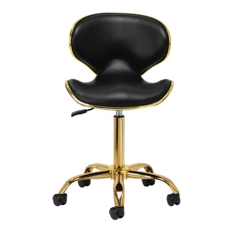 Gabbiano taboret kosmetyczny Q-4599G czarny Gabbiano taboret kosmetyczny Q-4599G czarny