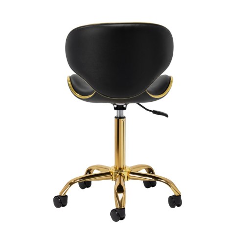 Gabbiano taboret kosmetyczny Q-4599G czarny Gabbiano taboret kosmetyczny Q-4599G czarny