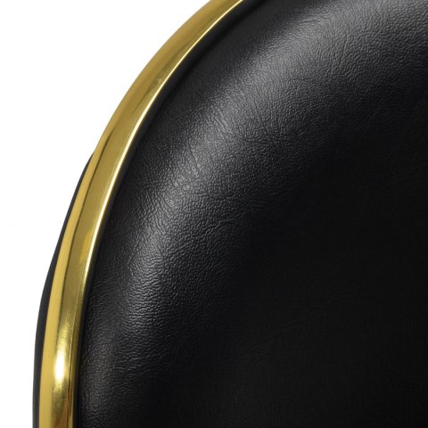 Gabbiano taboret kosmetyczny Q-4599G czarny Gabbiano taboret kosmetyczny Q-4599G czarny