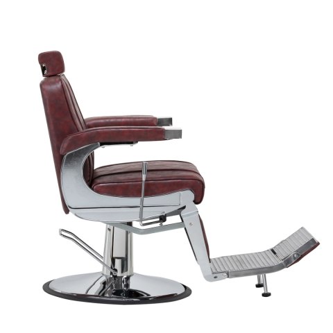 Hair System fotel barberski BM88066 bordowy Hair System fotel barberski BM88066 bordowy