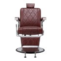 Hair System fotel barberski BM88066 bordowy