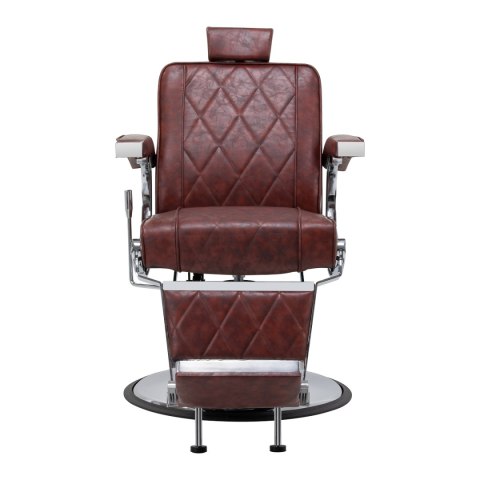 Hair System fotel barberski BM88066 bordowy Hair System fotel barberski BM88066 bordowy