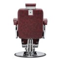 Hair System fotel barberski BM88066 bordowy