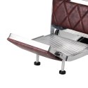 Hair System fotel barberski BM88066 bordowy