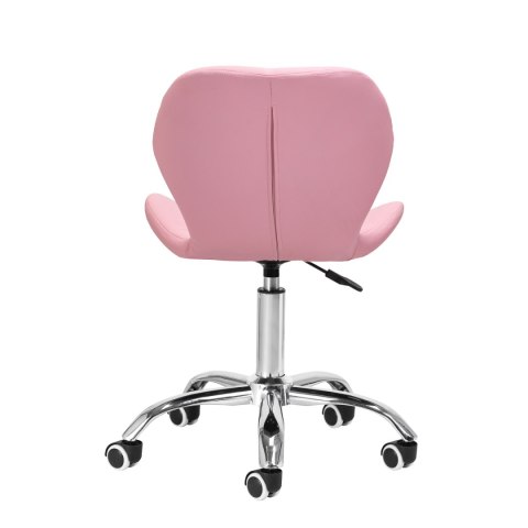 Taboret kosmetyczny QS-06 różowy Taboret kosmetyczny QS-06 różowy
