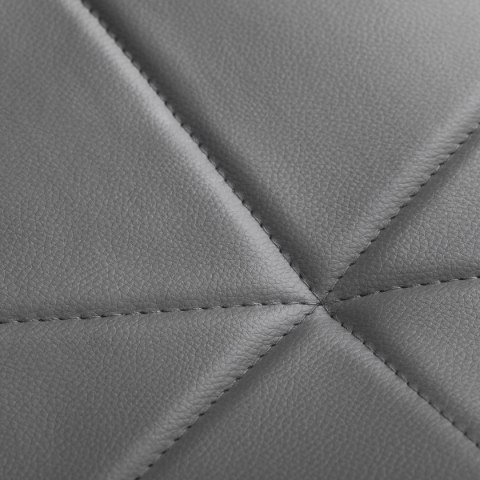 Taboret kosmetyczny QS-06 szary Taboret kosmetyczny QS-06 szary