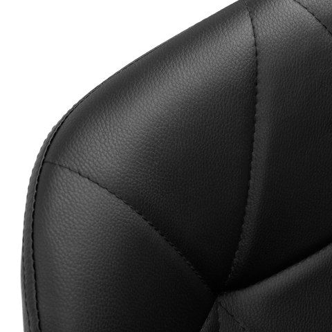 Taboret kosmetyczny QS-06G złoto czarny Taboret kosmetyczny QS-06G złoto czarny