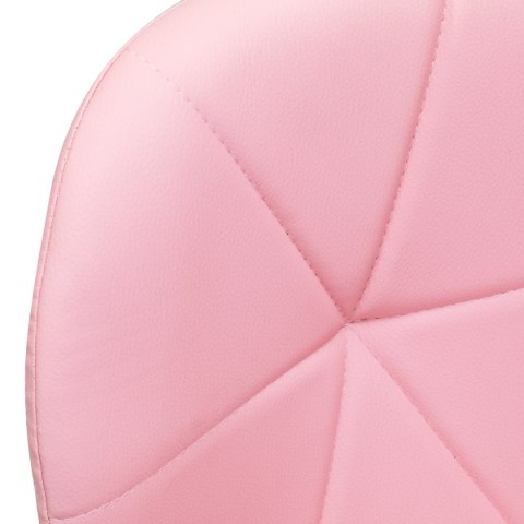 Taboret kosmetyczny QS-06G złoto różowy Taboret kosmetyczny QS-06G złoto różowy