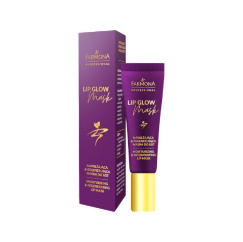 Farmona Lip glow mask - nawilżająca regenerująca maska do ust 12 ml Farmona Lip glow mask - nawilżająca regenerująca maska do ust 12 ml