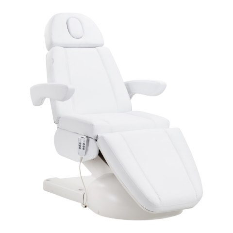 Fotel kosmetyczny Azzurro Lux 3m biały Fotel kosmetyczny Azzurro Lux 3m biały