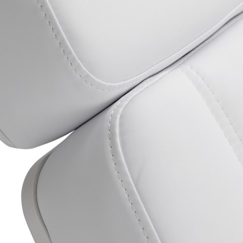 Fotel kosmetyczny Azzurro Lux 3m biały Fotel kosmetyczny Azzurro Lux 3m biały