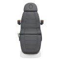 Fotel kosmetyczny elektryczny SILLON Lux 273b 3sil. 2 gat. szary