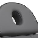 Fotel kosmetyczny elektryczny SILLON Lux 273b 3sil. 2 gat. szary
