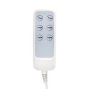 Fotel kosmetyczny elektryczny SILLON Lux 273b 3sil. 2 gat. szary