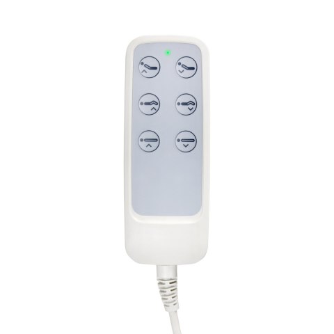 Fotel kosmetyczny elektryczny SILLON Lux 273b 3sil. 2 gat. szary Fotel kosmetyczny elektryczny SILLON Lux 273b 3sil. 2 gat. szary