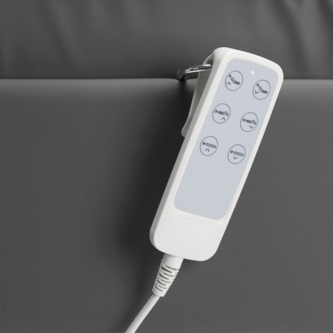 Fotel kosmetyczny elektryczny SILLON Lux 273b 3sil. 2 gat. szary Fotel kosmetyczny elektryczny SILLON Lux 273b 3sil. 2 gat. szary