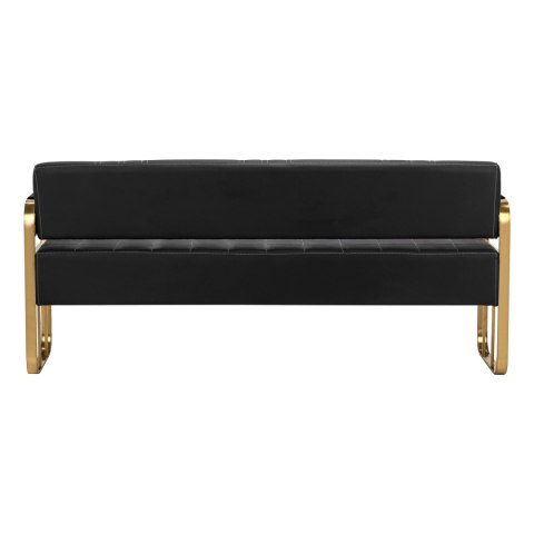 Gabbiano Sofa do poczekalni Avila złoto czarna Gabbiano Sofa do poczekalni Avila złoto czarna