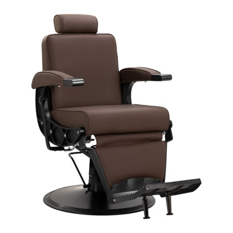 Gabbiano fotel barberski Continental brązowy Gabbiano fotel barberski Continental brązowy