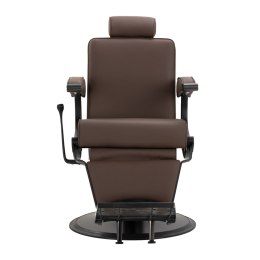 Gabbiano fotel barberski Continental brązowy