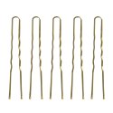 Kokówki fryzjerskie do włosów E-57 120 szt. 5,6 cm złote
