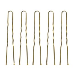 Kokówki fryzjerskie do włosów E-57 120 szt. 5,6 cm złote