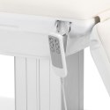 Elektryczny fotel kosmetyczny SILLON Eclipse 3 siln. biały