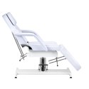 Fotel kosmetyczny Sillon hydrauliczny v2 210 zimna biel