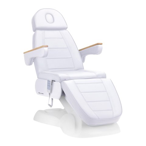 Fotel kosmetyczny elektryczny Sillon Lux 3 silniki zimna biel Fotel kosmetyczny elektryczny Sillon Lux 3 silniki zimna biel