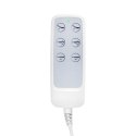Fotel kosmetyczny elektryczny Sillon Lux 3 silniki zimna biel