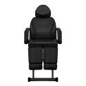 Fotel kosmetyczny Azzurro 563S pedi czarny